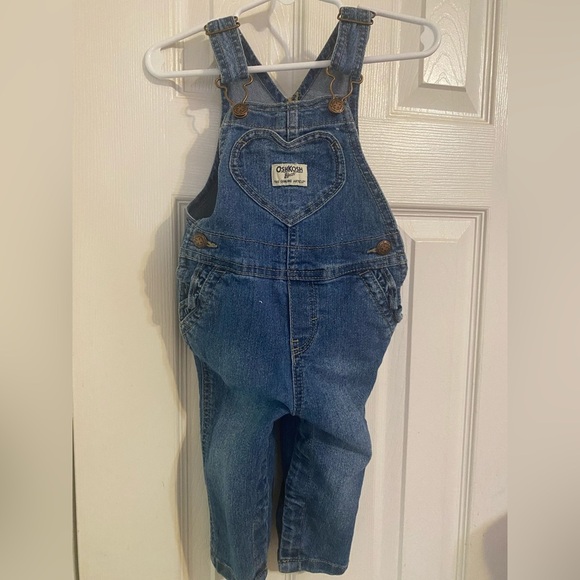 Oshkosh B’Gosh Denim Overalls - Picture 1 of 7